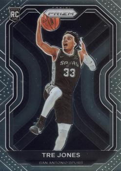 #291 Tre Jones - San Antonio Spurs - 2020-21 Panini Prizm Basketball