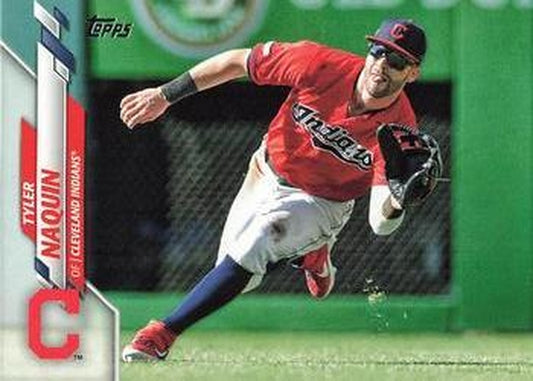 #291 Tyler Naquin - Cleveland Indians - 2020 Topps Baseball