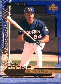 #291 Wascar Serrano - San Diego Padres - 2000 Upper Deck Baseball