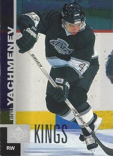 #291 Vitali Yachmenev - Los Angeles Kings - 1997-98 Upper Deck Hockey