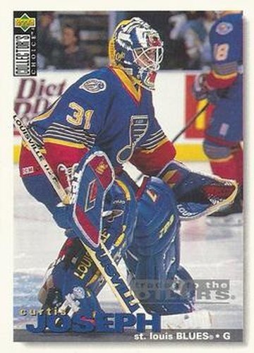 #291 Curtis Joseph - Edmonton Oilers - 1995-96 Collector's Choice Hockey