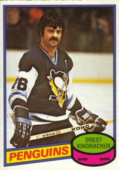 #292 Orest Kindrachuk - Pittsburgh Penguins - 1980-81 O-Pee-Chee Hockey