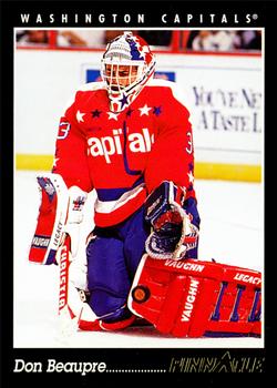 #292 Don Beaupre - Washington Capitals - 1993-94 Pinnacle Hockey