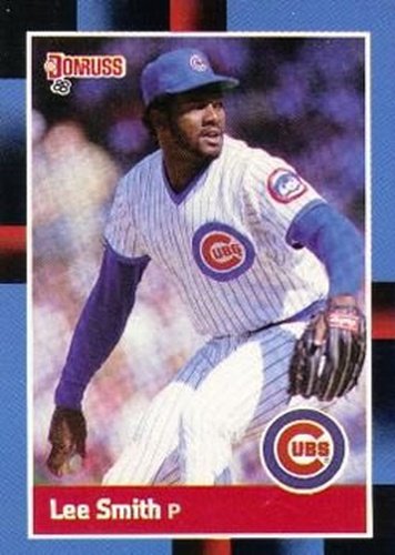 #292 Lee Smith - Chicago Cubs - 1988 Donruss Baseball