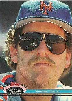 #292 Frank Viola - New York Mets - 1991 Stadium Club Baseball