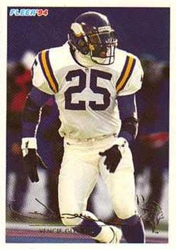 #292 Vencie Glenn - Minnesota Vikings - 1994 Fleer Football