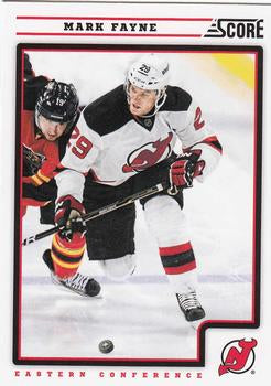 #292 Mark Fayne - New Jersey Devils - 2012-13 Score Hockey