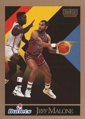 #292 Jeff Malone - Washington Bullets - 1990-91 SkyBox Basketball