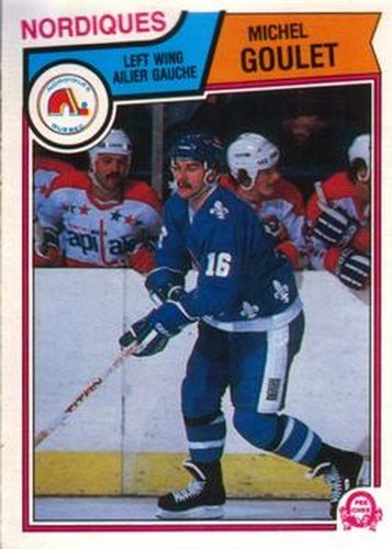 #292 Michel Goulet - Quebec Nordiques - 1983-84 O-Pee-Chee Hockey