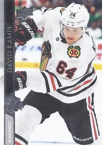 #292 David Kampf - Chicago Blackhawks - 2020-21 Upper Deck Hockey