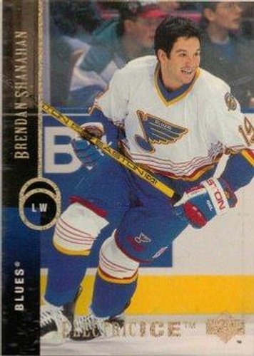 #292 Brendan Shanahan - St. Louis Blues - 1994-95 Upper Deck Hockey - Electric Ice