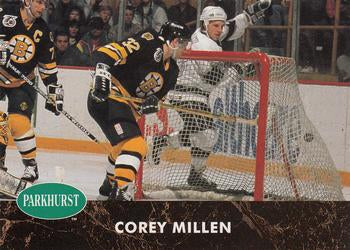 #292 Corey Millen - Los Angeles Kings - 1991-92 Parkhurst Hockey