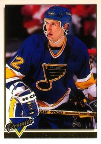 #292 Vitali Karamnov - St. Louis Blues - 1993-94 O-Pee-Chee Premier Hockey - Gold