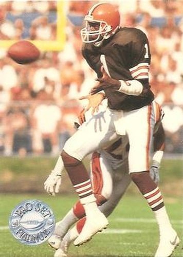 #292 Michael Jackson - Cleveland Browns - 1991 Pro Set Platinum Football
