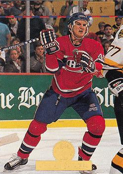 #292 Brian Savage - Montreal Canadiens - 1994-95 Leaf Hockey