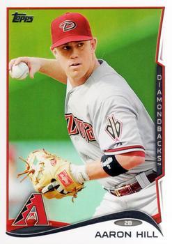 #292 Aaron Hill - Arizona Diamondbacks - 2014 Topps Baseball