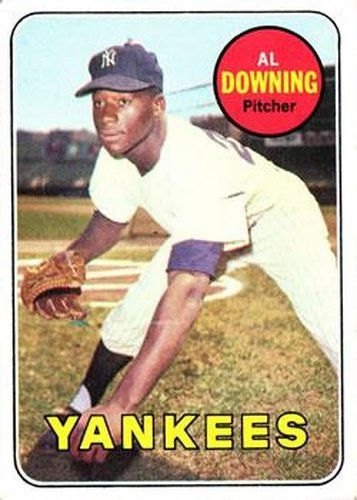 #292 Al Downing - New York Yankees - 1969 Topps Baseball