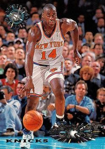 #292 Anthony Mason - New York Knicks - 1995-96 Stadium Club Basketball