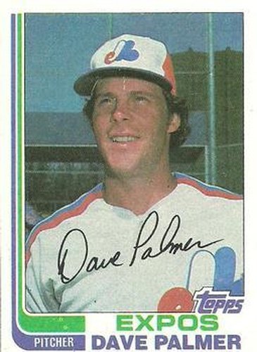#292 David Palmer - Montreal Expos - 1982 O-Pee-Chee Baseball