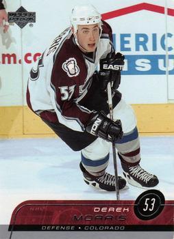 #292 Derek Morris - Colorado Avalanche - 2002-03 Upper Deck Hockey