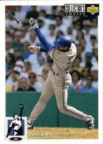 #292 Devon White - Toronto Blue Jays - 1994 Collector's Choice Baseball