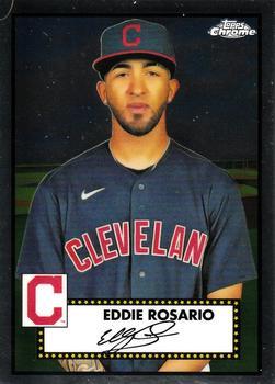 #292 Eddie Rosario - Cleveland Indians - 2021 Topps Chrome Platinum Anniversary Baseball