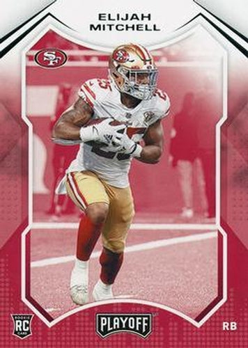 #292 Eli Mitchell - San Francisco 49ers - 2021 Panini Playoff Football