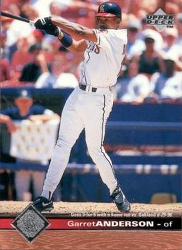 #292 Garret Anderson - California Angels - 1997 Upper Deck Baseball