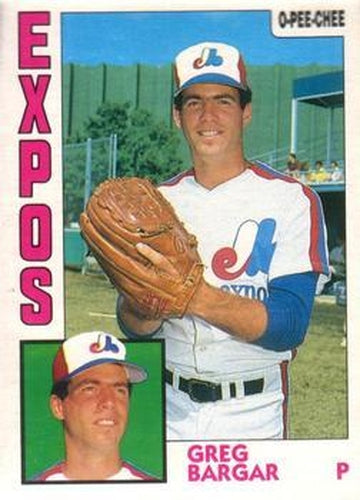 #292 Greg Bargar - Montreal Expos - 1984 O-Pee-Chee Baseball