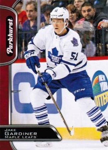 #292 Jake Gardiner - Toronto Maple Leafs - 2016-17 Parkhurst - Red Hockey