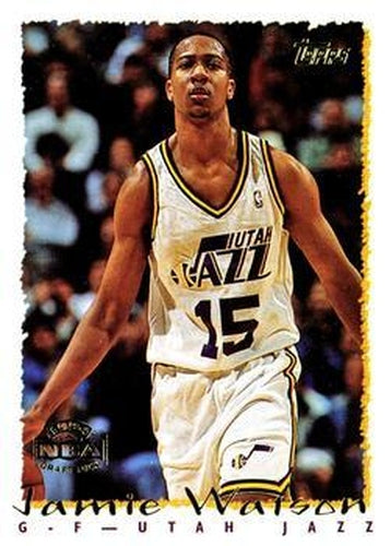 #292 Jamie Watson - Utah Jazz - 1994-95 Topps Basketball