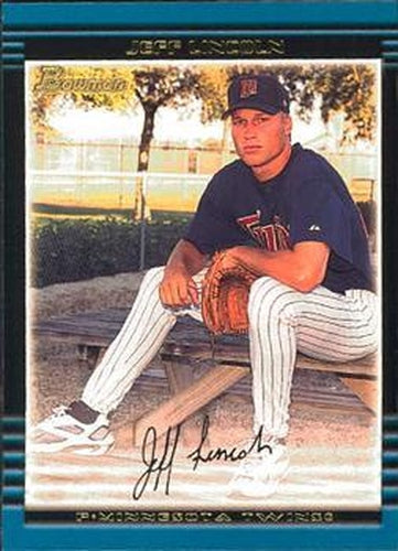 #292 Jeff Lincoln - Minnesota Twins - 2002 Bowman Baseball