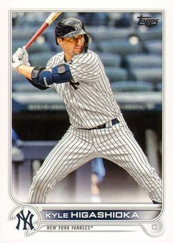 #292 Kyle Higashioka - New York Yankees - 2022 Topps Baseball
