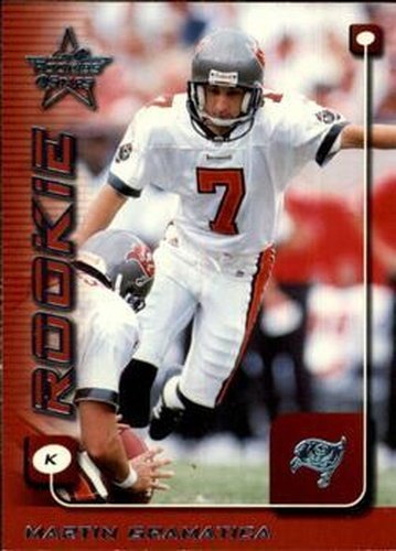 #292 Martin Gramatica - Tampa Bay Buccaneers - 1999 Leaf Rookies & Stars Football