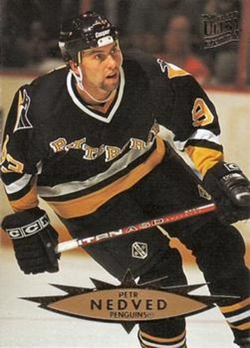 #292 Petr Nedved - Pittsburgh Penguins - 1995-96 Ultra Hockey