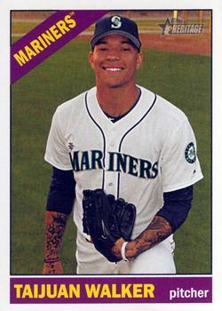 #292 Taijuan Walker - Seattle Mariners - 2015 Topps Heritage Baseball