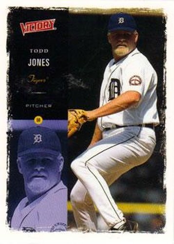#292 Todd Jones - Detroit Tigers - 2000 Upper Deck Victory Baseball