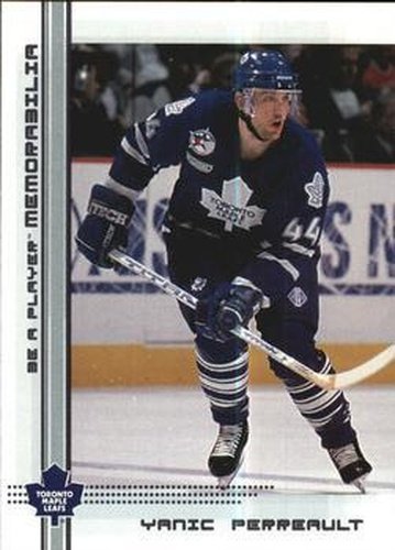 #292 Yanic Perreault - Toronto Maple Leafs - 2000-01 Be a Player Memorabilia Hockey
