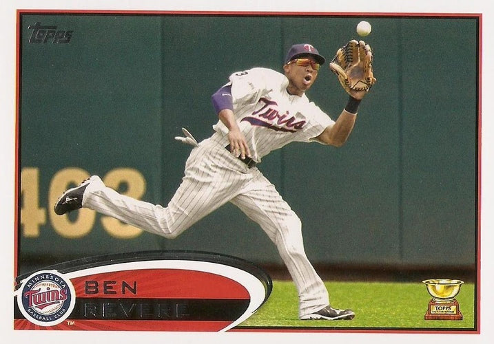 #292 Ben Revere - Minnesota Twins - 2012 Topps Baseball