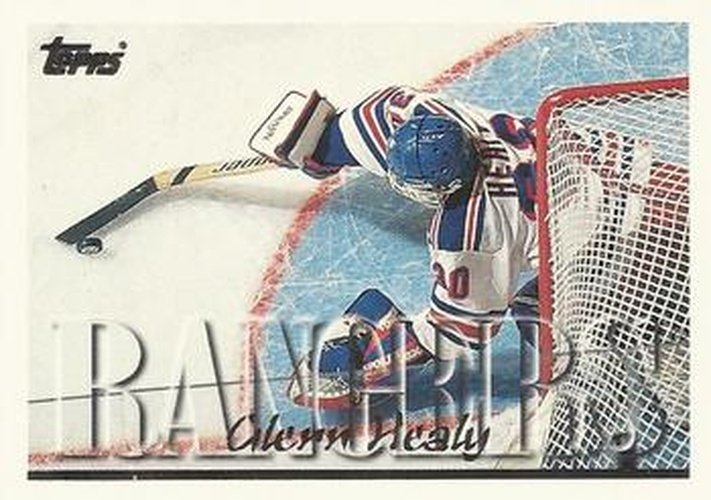 #292 Glenn Healy - New York Rangers - 1995-96 Topps Hockey