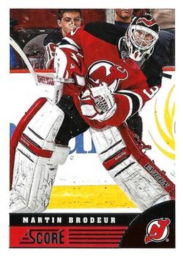 #292 Martin Brodeur - New Jersey Devils - 2013-14 Score Hockey