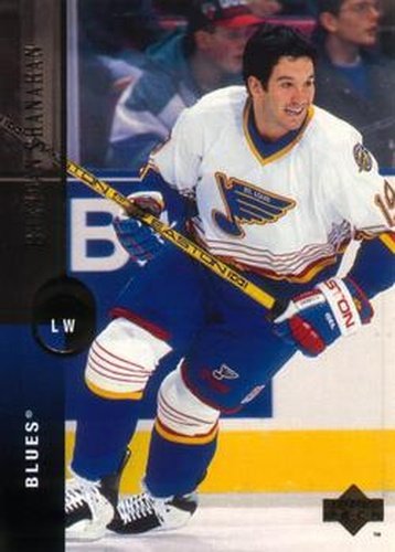 #292 Brendan Shanahan - St. Louis Blues - 1994-95 Upper Deck Hockey