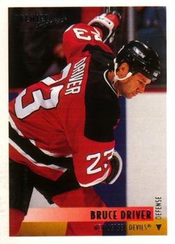 #292 Bruce Driver - New Jersey Devils - 1994-95 O-Pee-Chee Premier Hockey