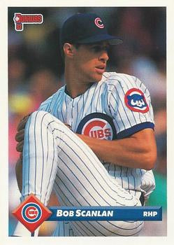 #292 Bob Scanlan - Chicago Cubs - 1993 Donruss Baseball