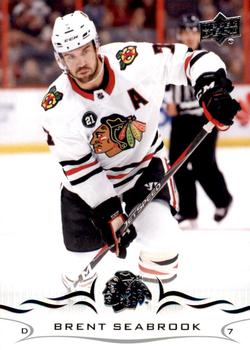 #292 Brent Seabrook - Chicago Blackhawks - 2018-19 Upper Deck Hockey