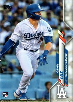 #292 Gavin Lux - Los Angeles Dodgers - 2020 Topps Baseball