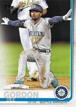 #292b Dee Gordon - Seattle Mariners - 2019 Topps Baseball