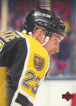 #293 Steve Heinze - Boston Bruins - 1995-96 Upper Deck Hockey