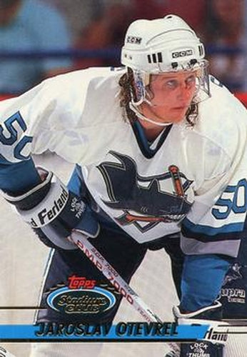 #293 Jaroslav Otevrel - San Jose Sharks - 1993-94 Stadium Club Hockey