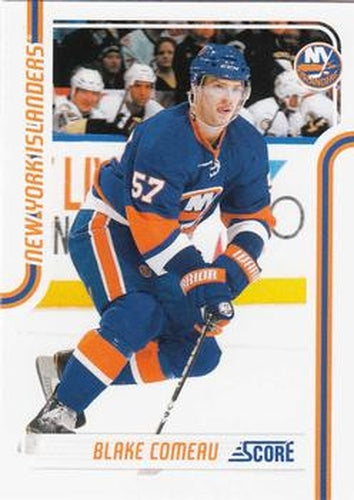 #293 Blake Comeau - New York Islanders - 2011-12 Score Hockey